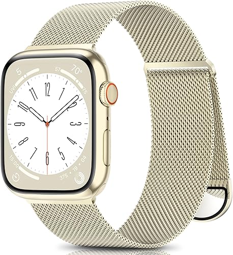 Magnet Chain Strap for Smartwatches 42–49mm