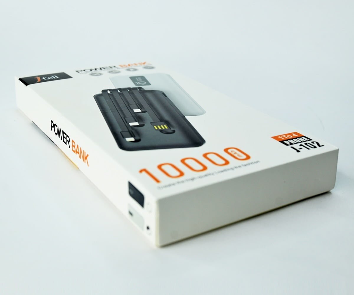 J 102 10000 mah powerbank