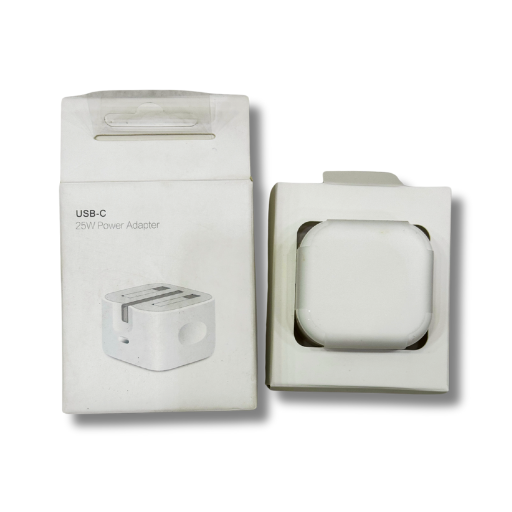 Apple 20W Original 3-Pin USB-C Power Adapter – Fast Charger for iPhone and iPad