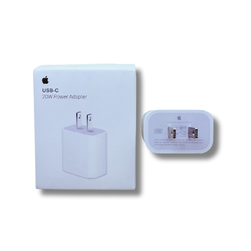 Apple 20W Fast Charging USB-C Power Adapter – 2-Pin Wall Charger for iPhone and iPad