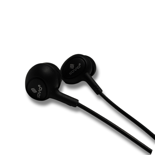 SOVO WAVES Series HD Sound Earphones – Wired In-Ear Stereo Headphones with Microphone