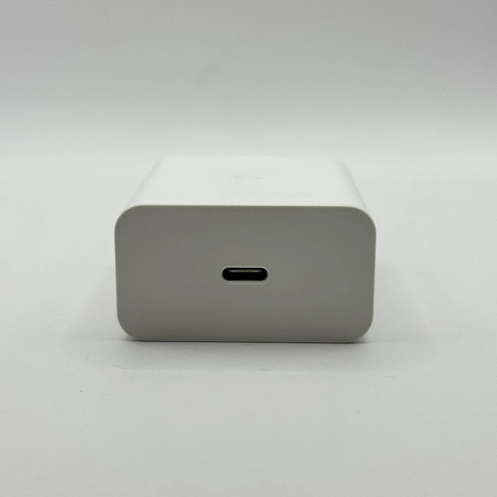 30W charger adapter single USB-C port top view