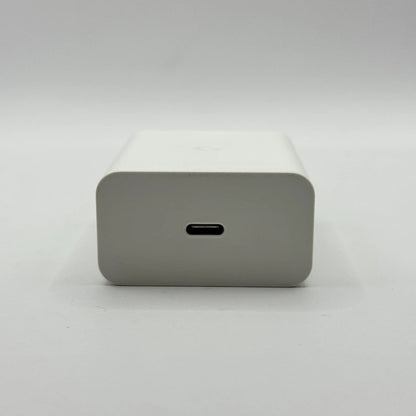 30W charger adapter single USB-C port top view