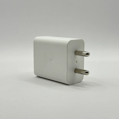 45W Super Fast Charging 2.0 adapter side perspective view