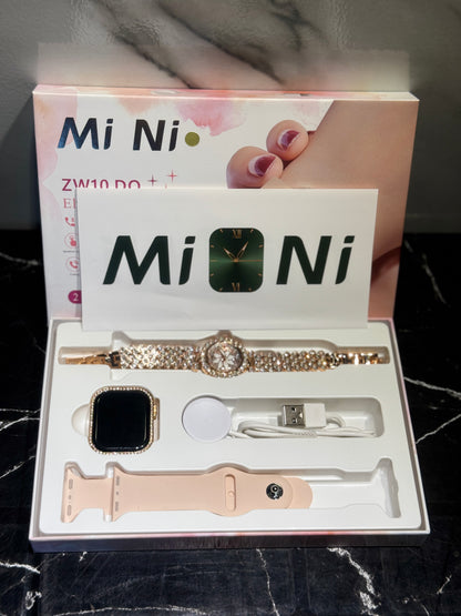 Mini ZW10 DO Smartwatch Combo