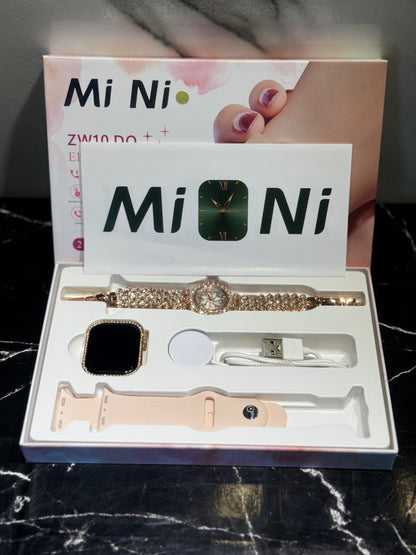 Mini ZW10 DO Smartwatch Combo