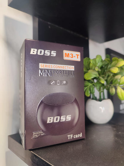 Boss M3 T Mini Portable Bluetooth Speaker