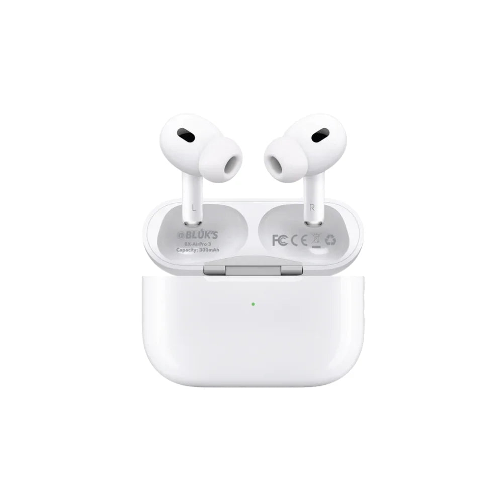 Bluks-BX-Airpro3-White-Earbuds