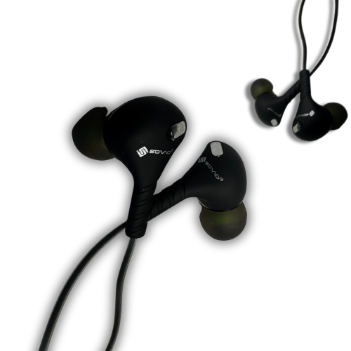 SOVO MILO SH-24 Earphones – Wired In-Ear HD Sound Headphones with Built-in Microphone