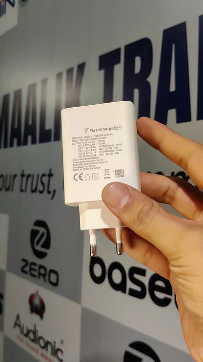 Flash 66W USB Fast Charging Adapter