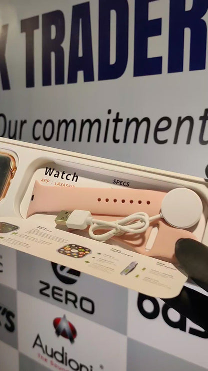 Watch 10 Max Smart Watch – Stainless Dial
