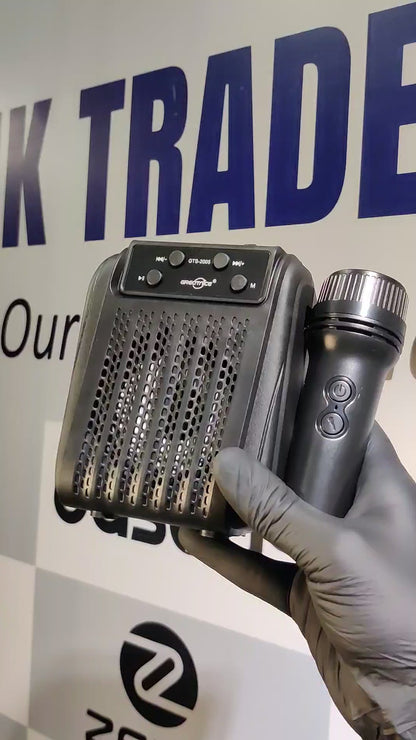 GTS 2005 Portable Wireless Karaoke Speaker with Mic