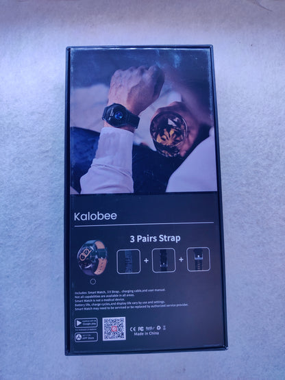 Kaloobe GT3 Smart Watch – Super AMOLED, 3 Straps