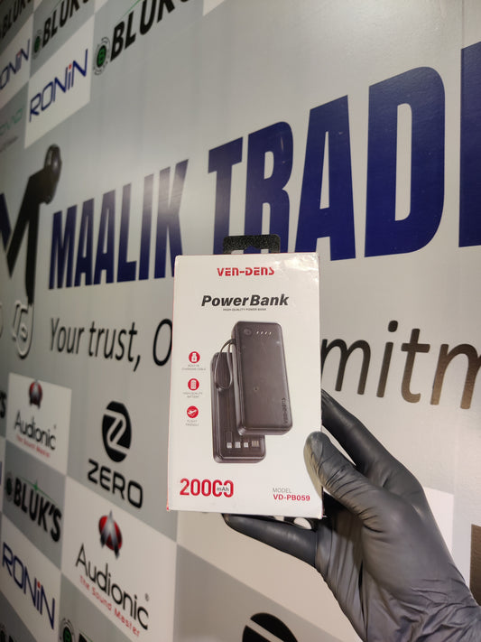 Vendens VD-PB059 Power Bank – 20000mAh