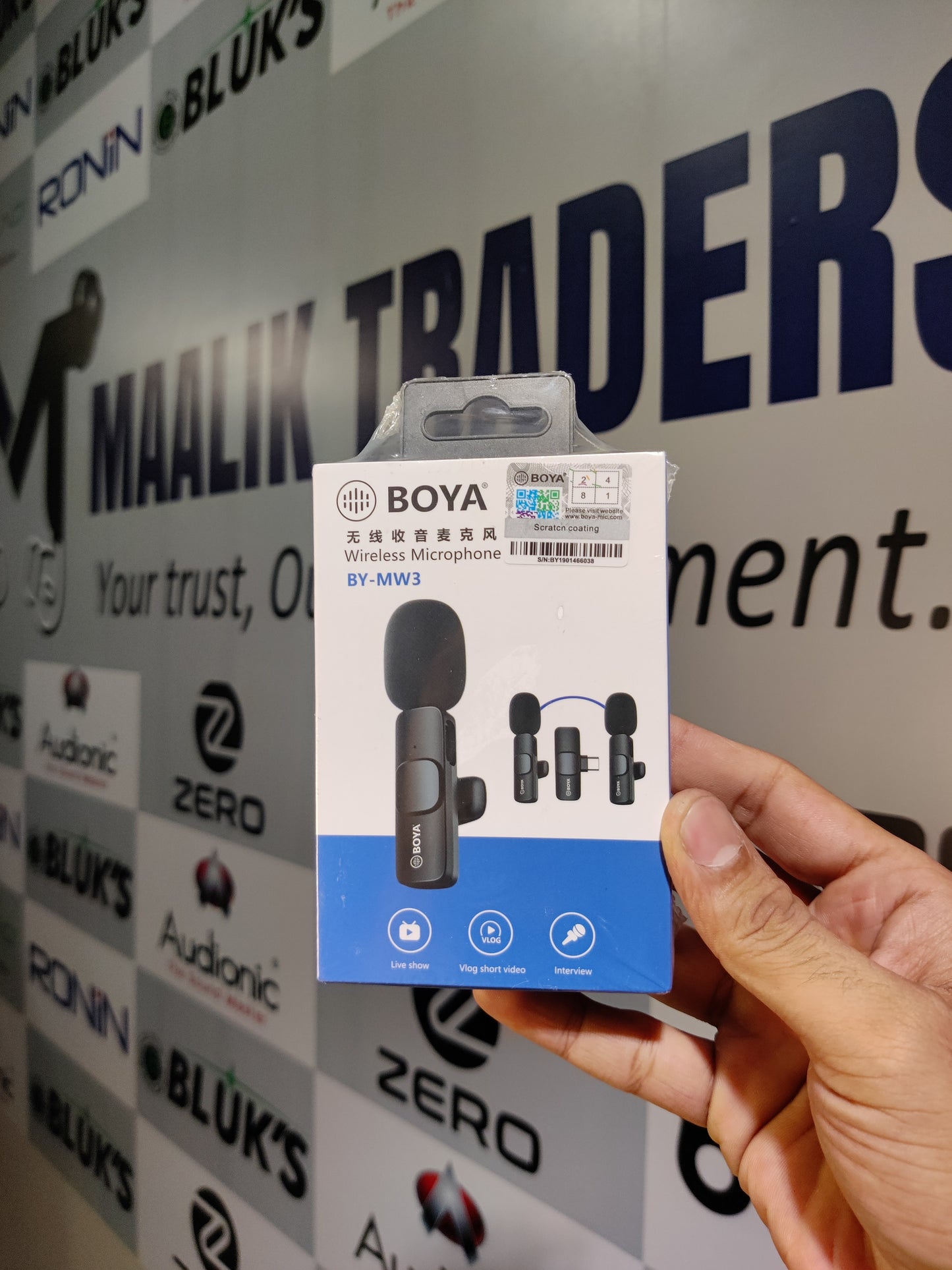 BY-MW3 Wireless Mic
