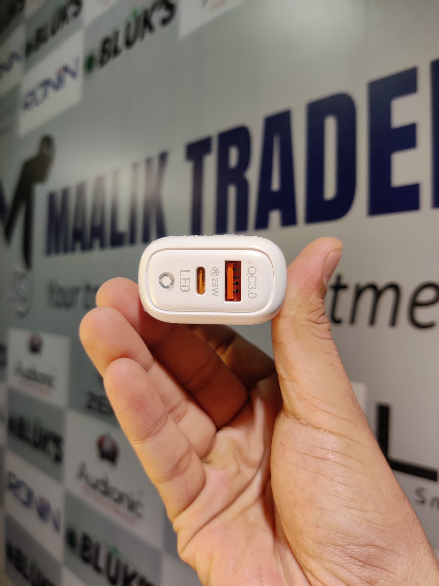 120W Dual Port USB+PD Fast Charging Adapter