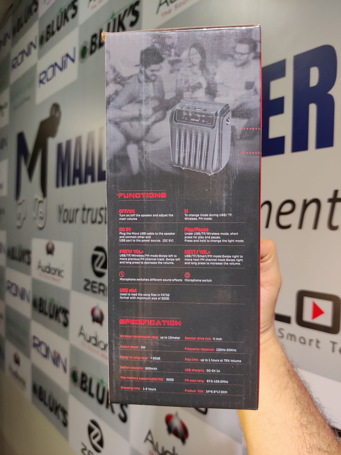 KTS 1916 Portable Party Bluetooth Speaker