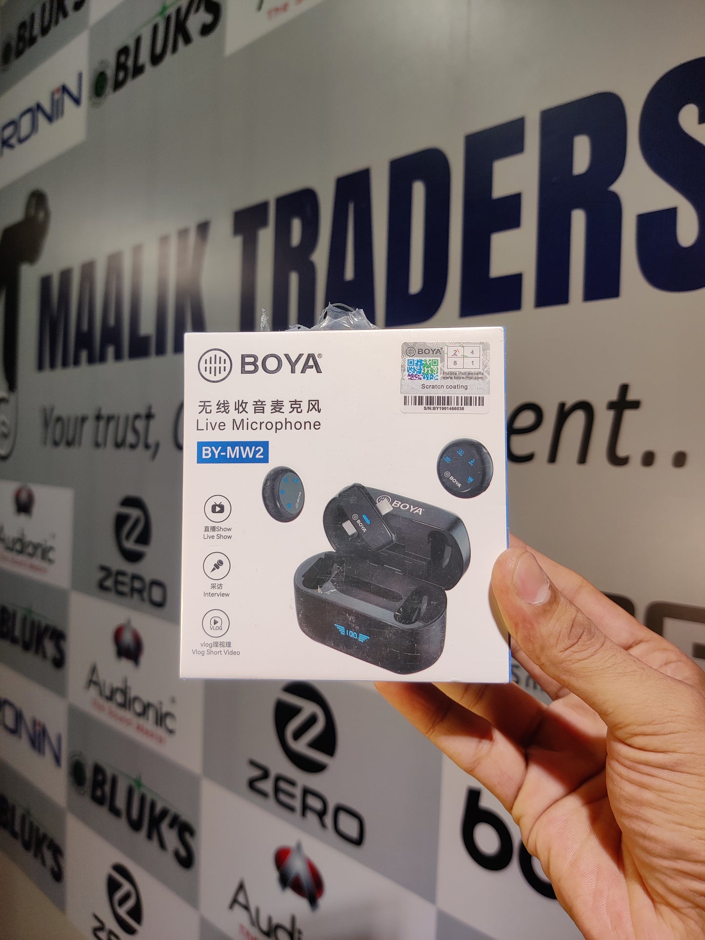 BY-MW2 Wireless Mic