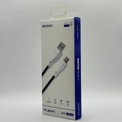 Ronin R-2025 Flexin 3.0A braided Type-C cable front packaging box