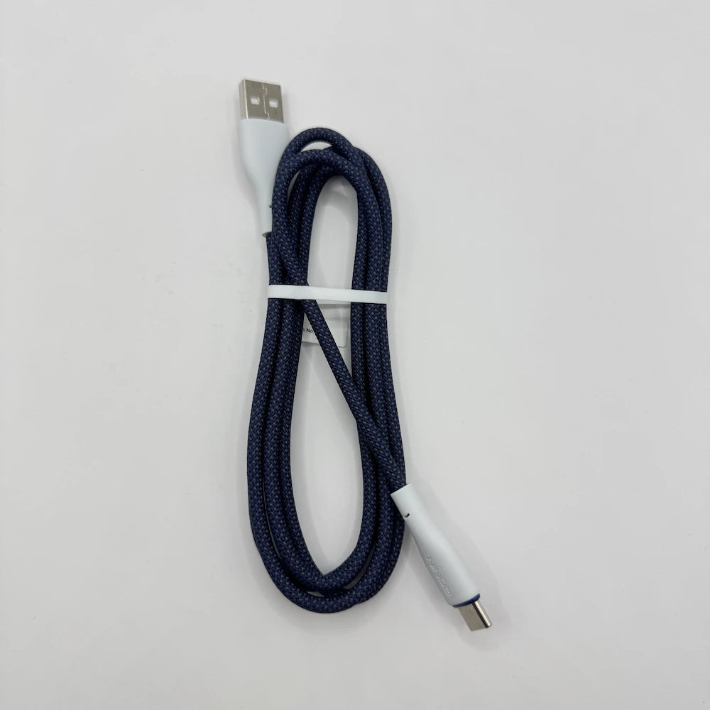 Ronin R-2025 Flexin heavy duty braided Type-C cable full view